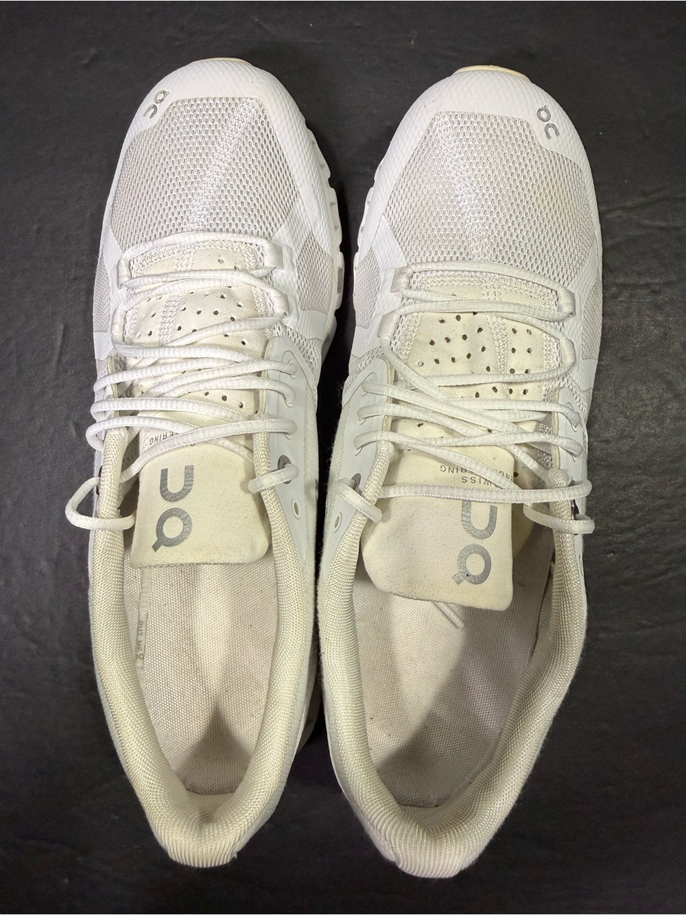On Running Cloud 5 Women’s White Running Walking Sneakers Shoe Size- 9.5 - Picture 6 of 8
